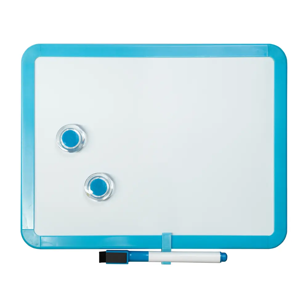 OfficeCity gyerek mágnestábla 21x28cm kék, törölhető whiteboard (CHW-21-28-BLUE)
