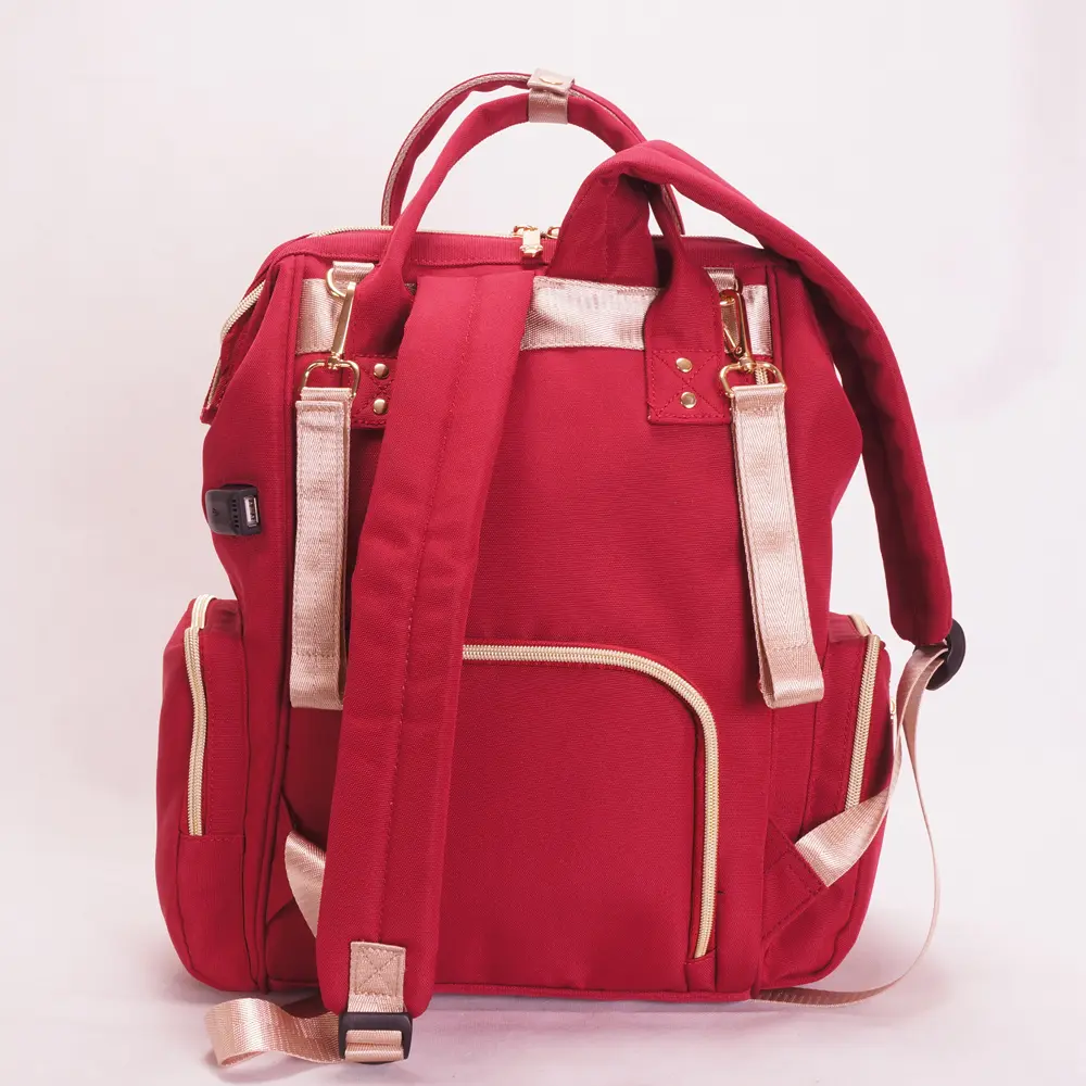 OSOCE Pelenkázó hátizsák, hátitáska piros színben (M2-RED) pelenkázótáska