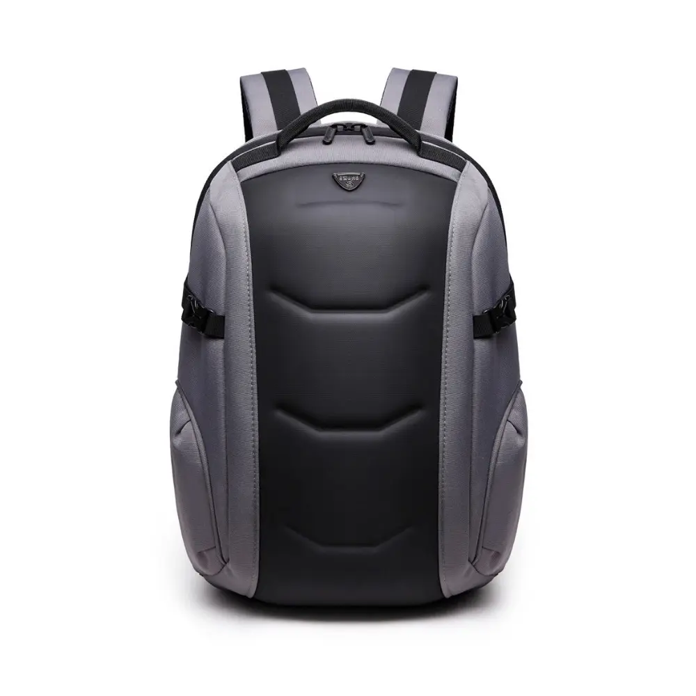 YACH 15.6'' USB-s laptop hátizsák, hátitáska szürke (2041-GREY)