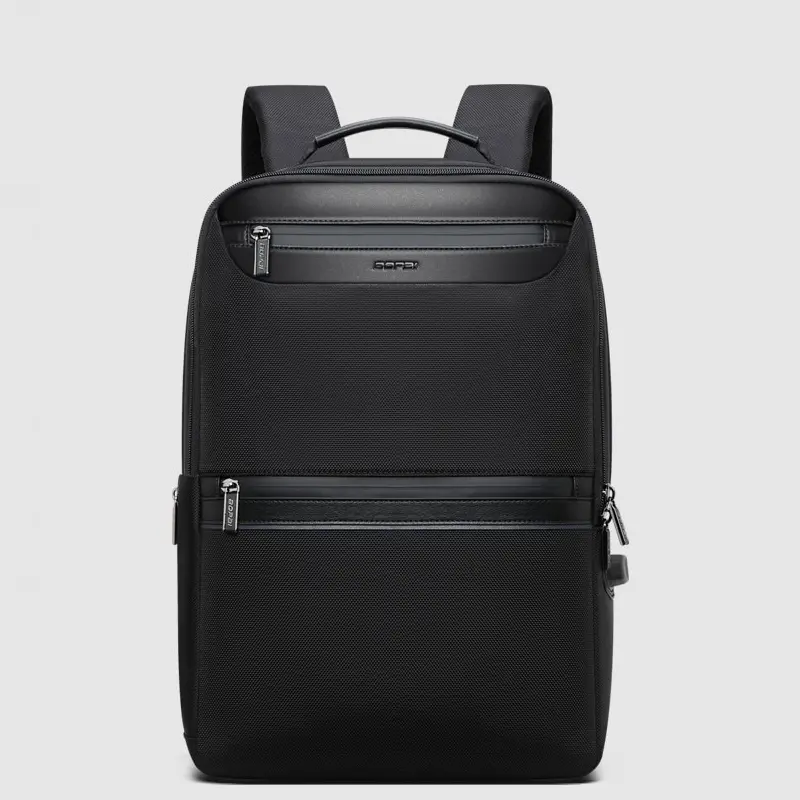 BOPAI 15.6'' USB-s laptop hátizsák, hátitáska fekete (61-00611)