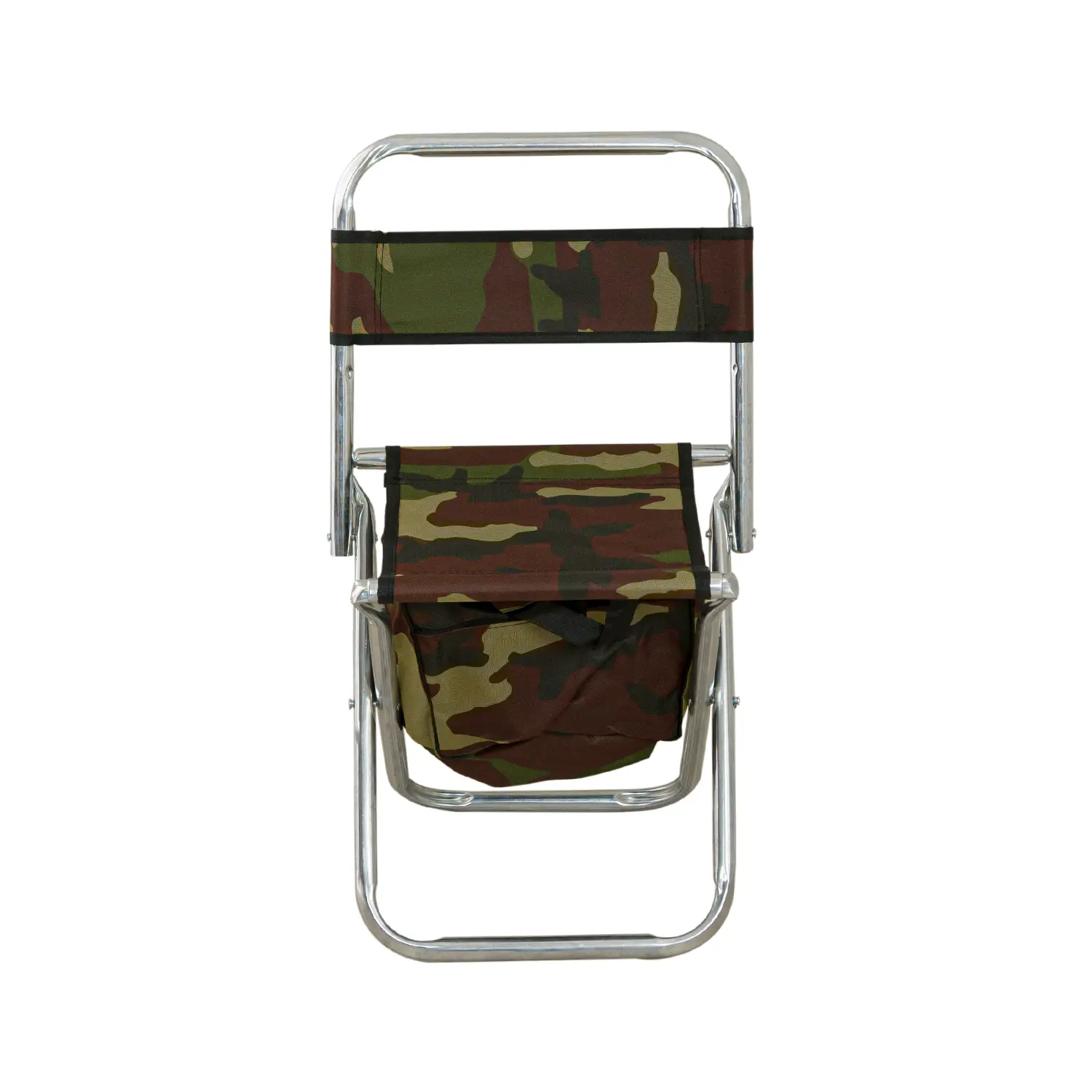 Összecsukható horgász szék, kempingszék tároló táskával camouflage (JA1911-413-CAMO)