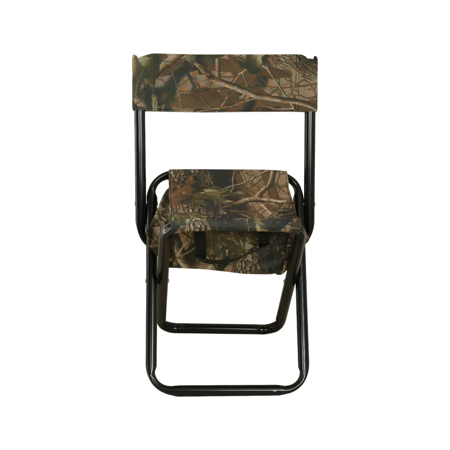 Összecsukható horgász szék, kempingszék tároló táskával camouflage (JA1911-416-CAMO)