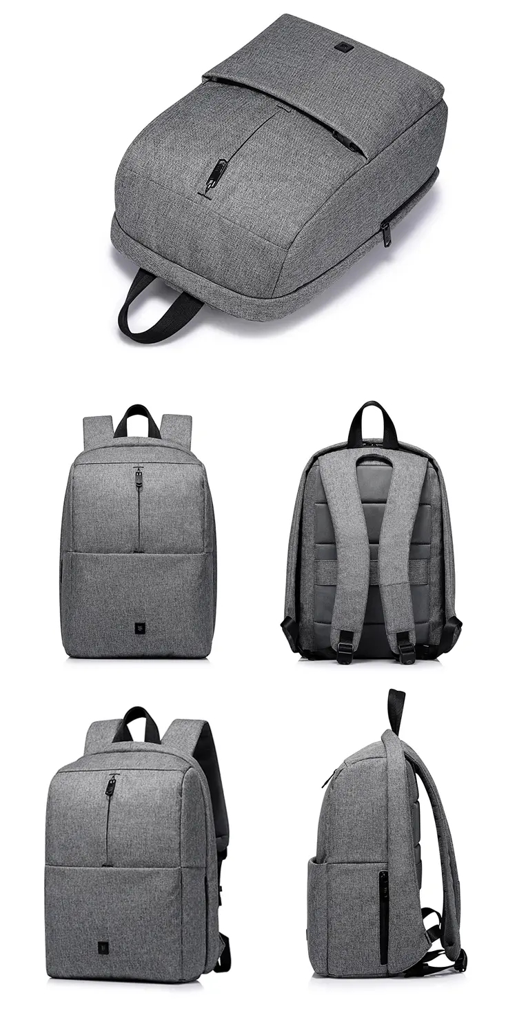YACH  laptop hátizsák, hátitáska szürke (2055-GREY)