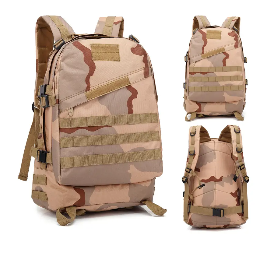 Military hátizsák, túrahátizsák, hátitáska terepmintás (BL006-DESERT-CAMOUFLAGE)