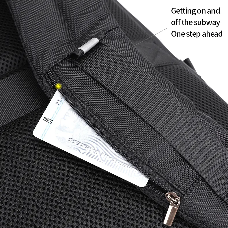 Arctic Hunter 15.6'' USB-s laptop hátizsák, hátitáska szürke színben, terepmintás vízálló (B00352-GREY)