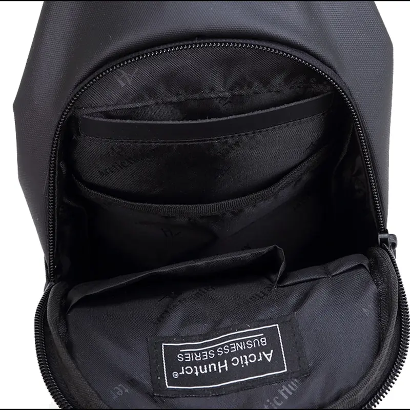 Arctic Hunter egypántos hátizsák, hátitáska, válltáska fekete színben vízálló (XB13001-BLACK)