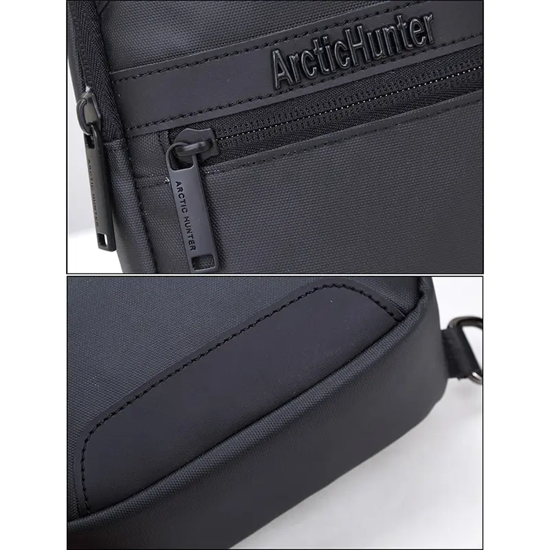 Arctic Hunter egypántos hátizsák, hátitáska, válltáska fekete színben vízálló (XB13001-BLACK)