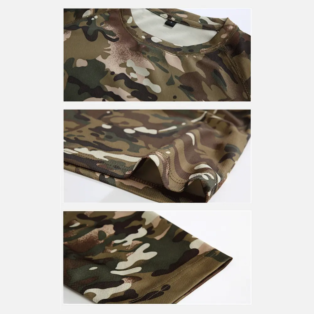 Military, katonai póló L méret terepmintás (t-shirt-camo-cp-L)