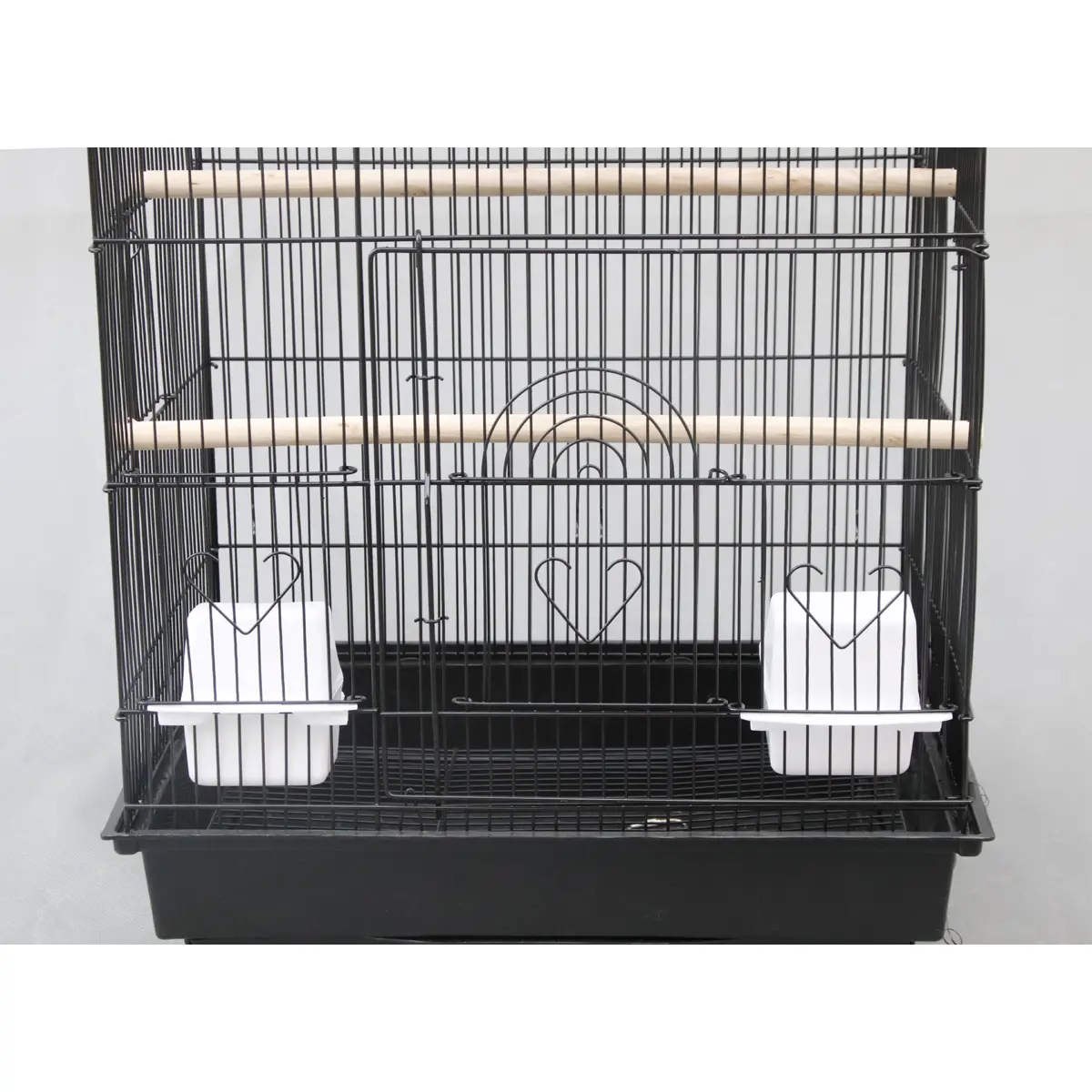 Madár kalitka fekete színben (BIRD-CAGE-3018)