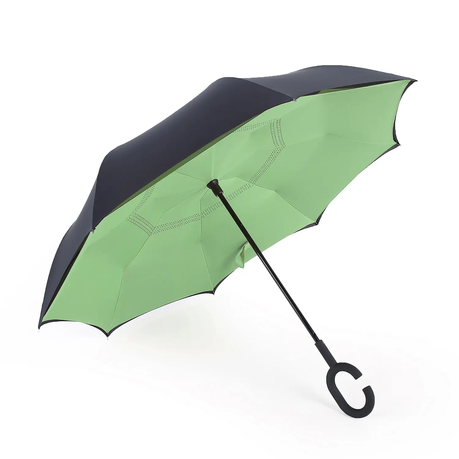 C nyakú esernyő zöld (UMB-E6)