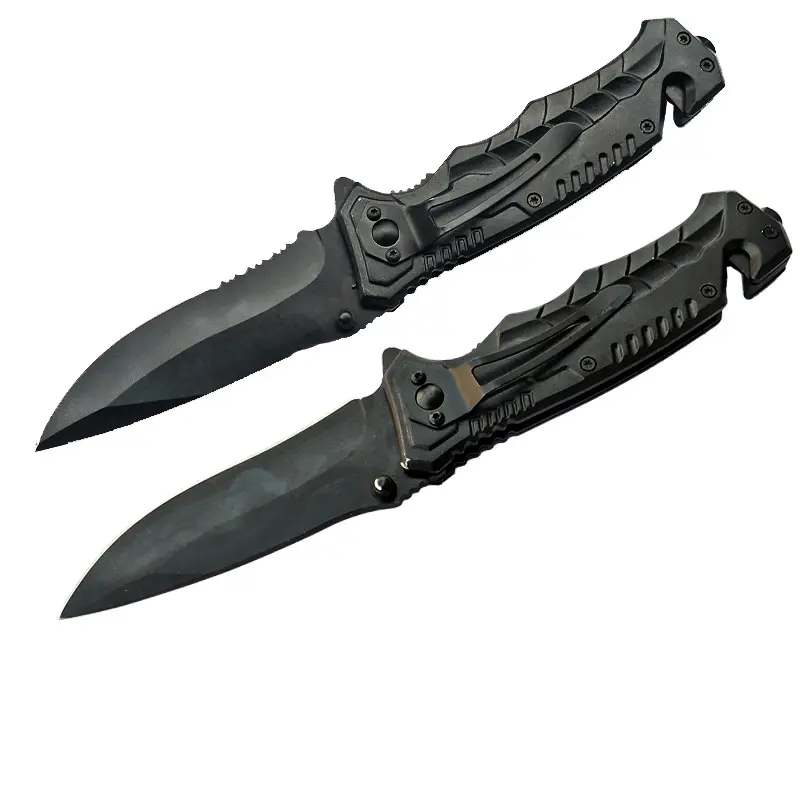 12 az 1-ben túlélőkészlet, katonai túlélő felszerelés fekete táskával (outdoor-equipment-12-black) (W0803-black)