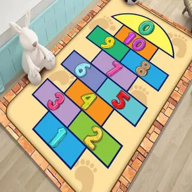 Gyerek játszószőnyeg, gyerekszőnyeg mintás 100x200 cm (KIDS-CARPET-21)