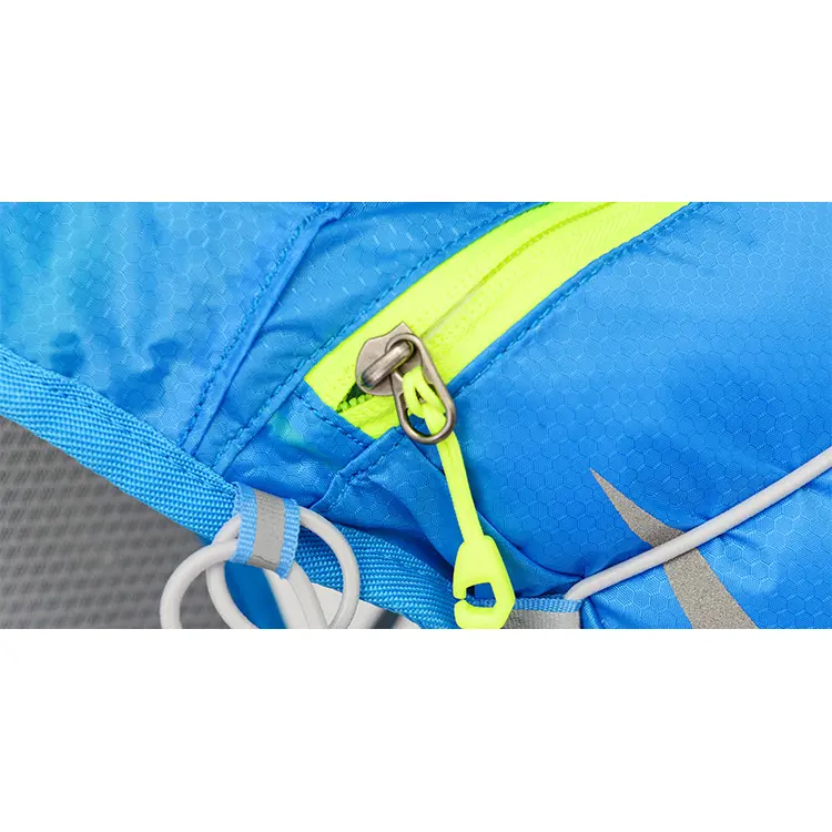Sportmellény, futómellény, táska terepfutáshoz 15L kék (FK679-BLUE)