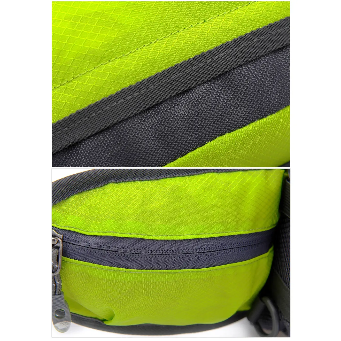 Övtáska, deréktáska sportoláshoz kulacstartóval, vállpánttal zöld (332-GREEN)