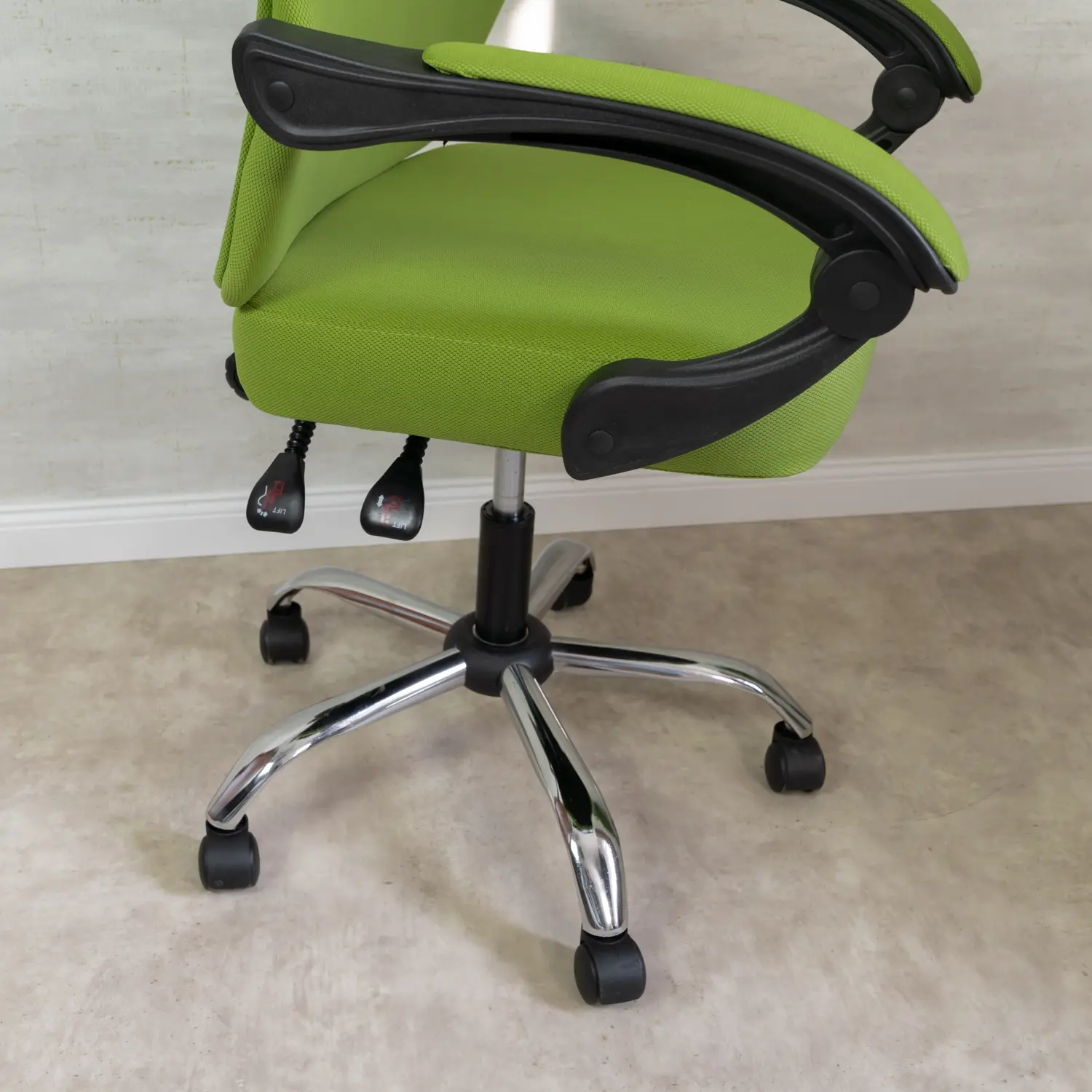 Irodai szék, forgószék zöld (AK2007-11-2-GREEN)