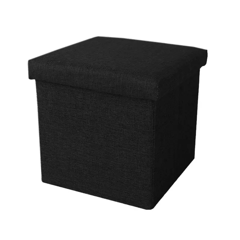 Úložný box vhodný na sedenie, sedadlo čierne (storage-box-38-black)