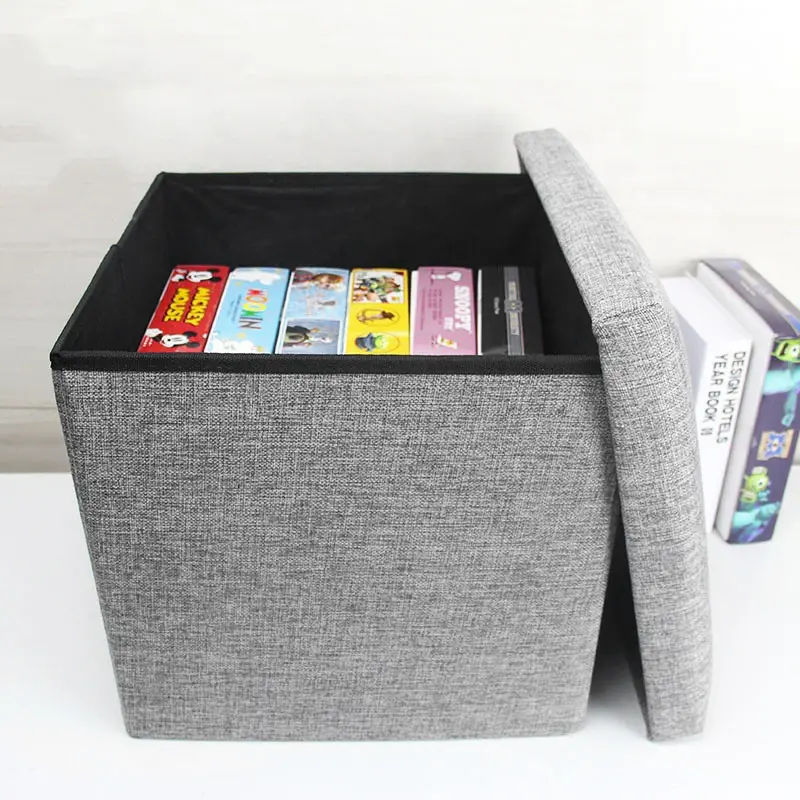 Úložný box vhodný na sedenie, sedadlo čierne (storage-box-38-black)