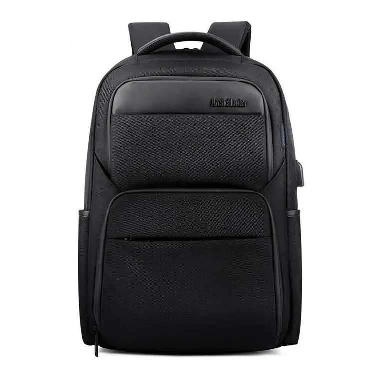 Arctic Hunter 15.6'' USB-s laptop hátizsák, hátitáska fekete színben vízálló (B00113C-BLACK)