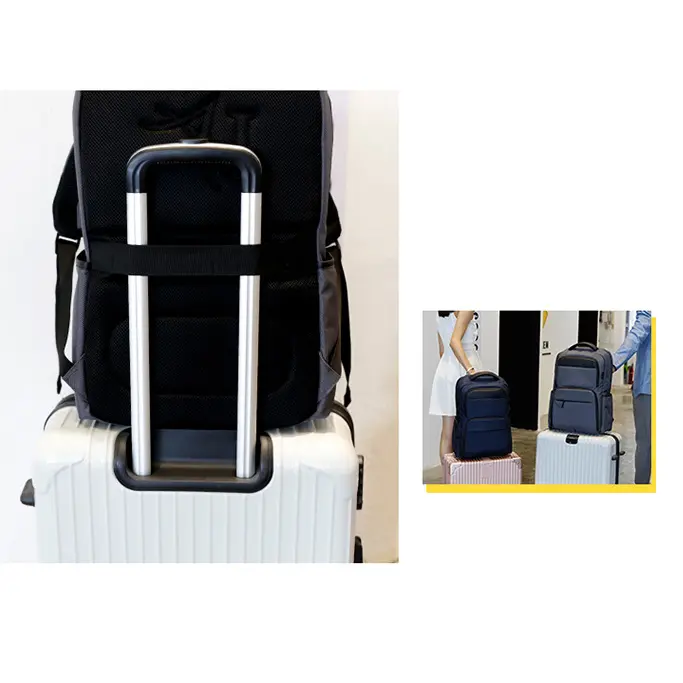 Arctic Hunter 15.6'' USB-s laptop hátizsák, hátitáska szürke színben vízálló (B00113C-GRAY)