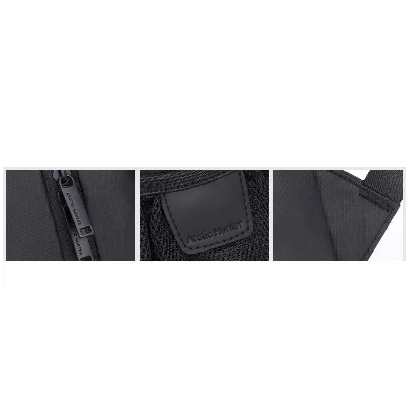 Arctic Hunter 15.6'' laptop hátizsák, hátitáska fekete színben vízálló (20005-BLACK)