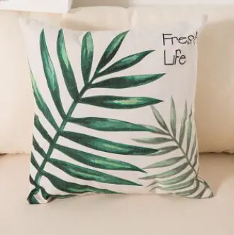 Díszpárna mintás huzattal tropical 50x50cm (BZ020-50)