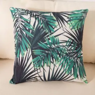 Díszpárna mintás huzattal tropical 45x45cm (BZ026-45)