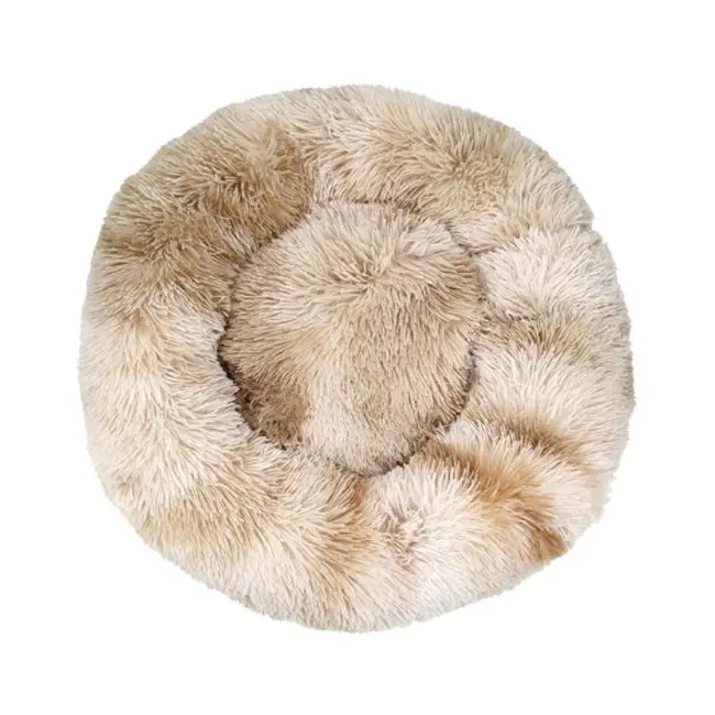 Kutyafekhely, kutyaágy extra puha tarka bézs 80cm (KA2002-BEIGE-T-80)