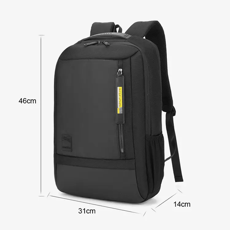 Arctic Hunter 15.6'' USB-s laptop hátizsák, hátitáska fekete-szürke színben vízálló (B00357-GREY)
