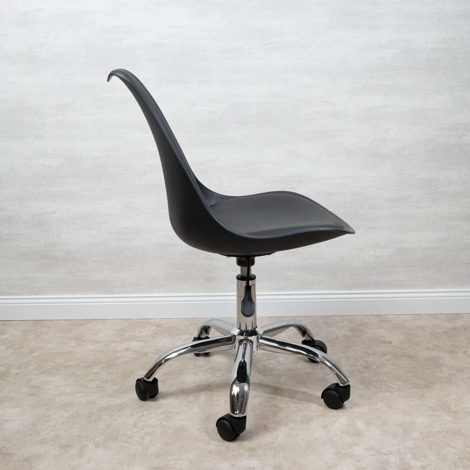 Irodai szék, forgószék fekete (OFFICE-CHAIR-PL-BLACK)