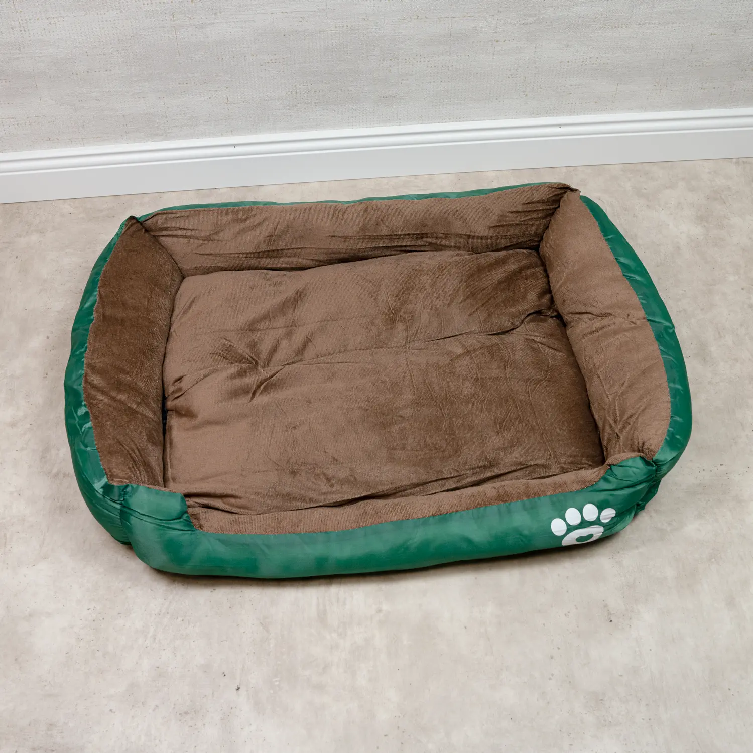 Kutyafekhely, kutyaágy zöld színben L méret (PB-001-GREEN-L)