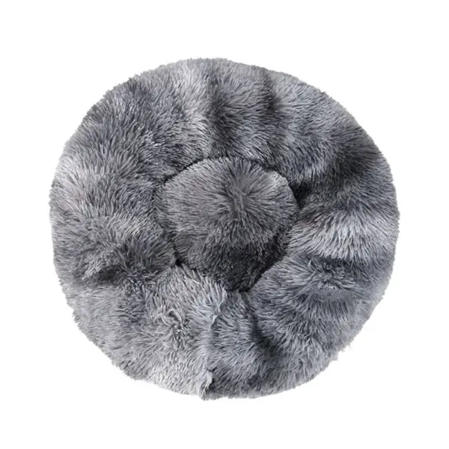 Kutyafekhely, kutyaágy extra puha tarka sötétszürke 50cm (KA2002-DARK-GREY-T-50)