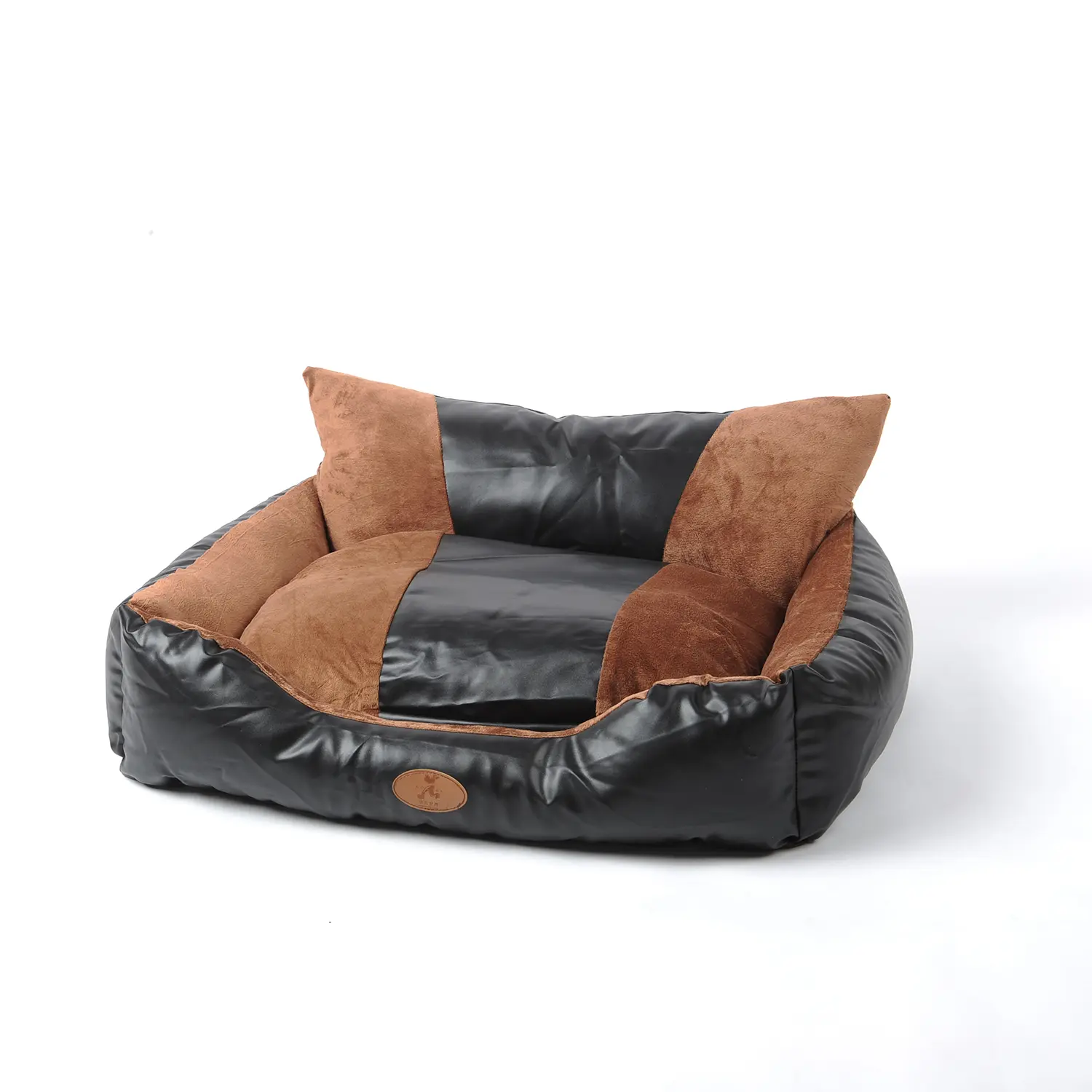 HOOPET kutyafekhely, kutyaágy, macska fekhely, macskaágy Fekete színben L méret (HOOPET-76625-L-BLACK)
