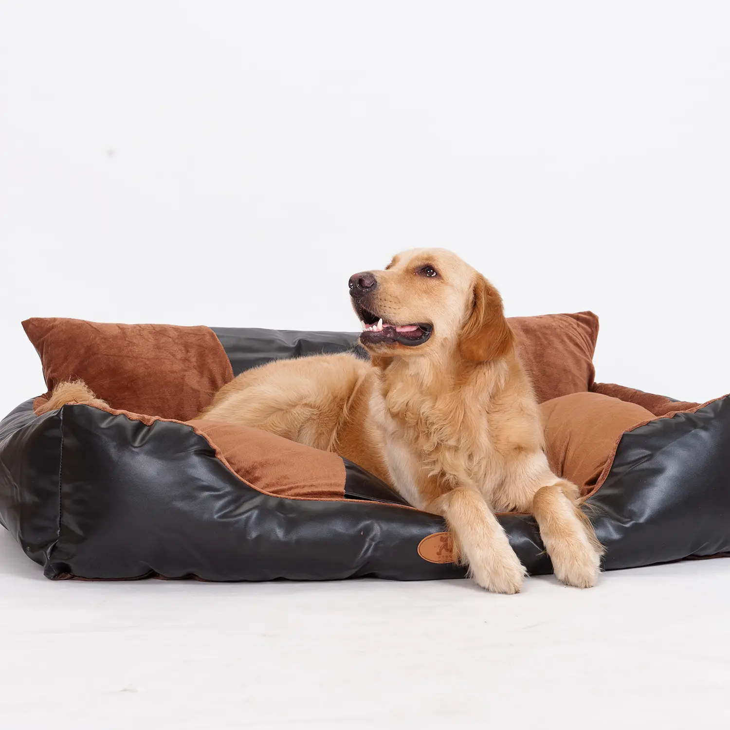 HOOPET kutyafekhely, kutyaágy, macska fekhely, macskaágy Fekete színben L méret (HOOPET-76625-L-BLACK)