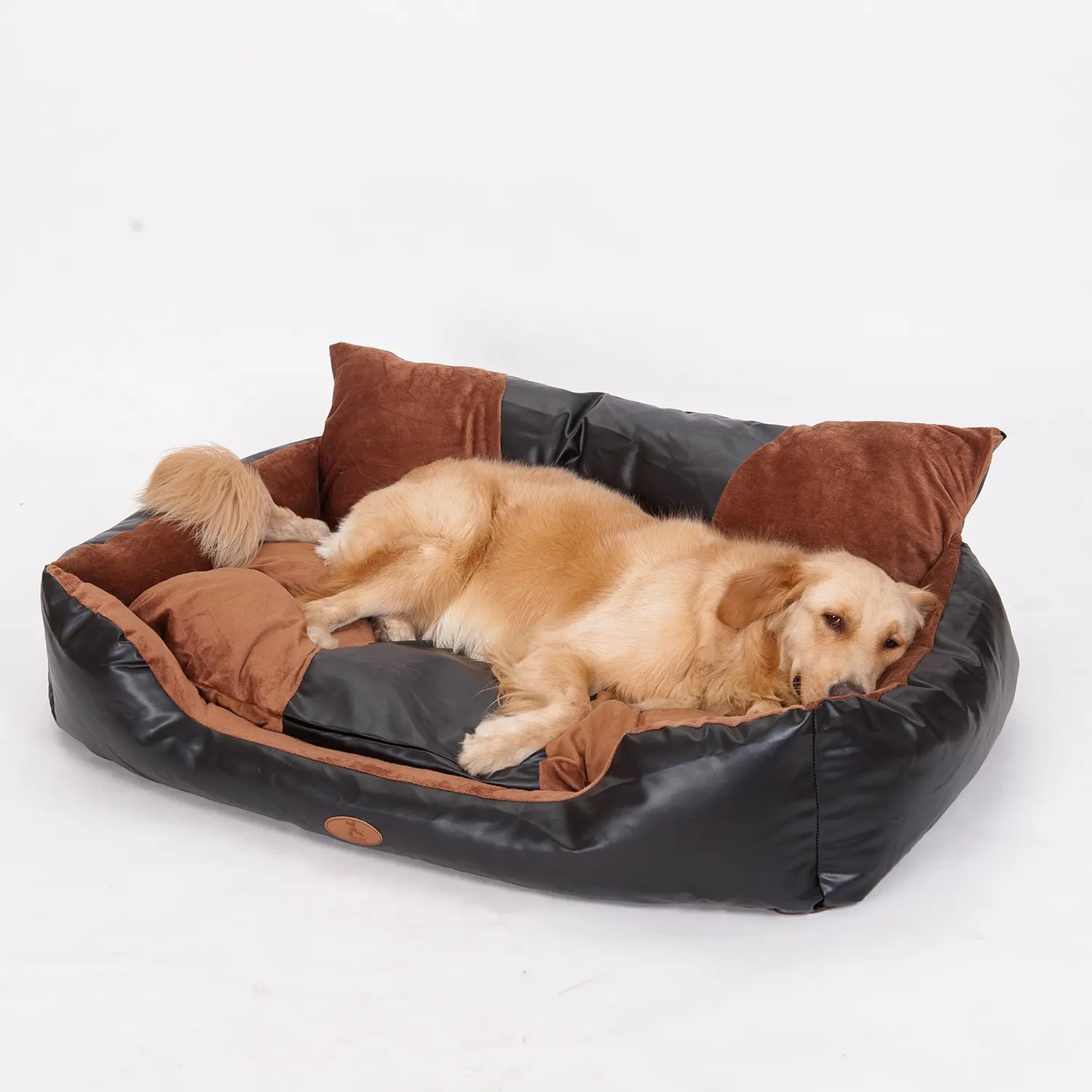 HOOPET kutyafekhely, kutyaágy, macska fekhely, macskaágy Fekete színben L méret (HOOPET-76625-L-BLACK)