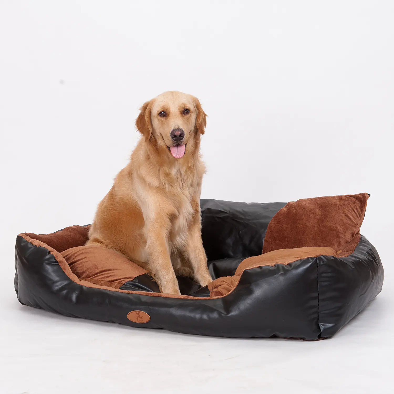 HOOPET kutyafekhely, kutyaágy, macska fekhely, macskaágy Fekete színben L méret (HOOPET-76625-L-BLACK)