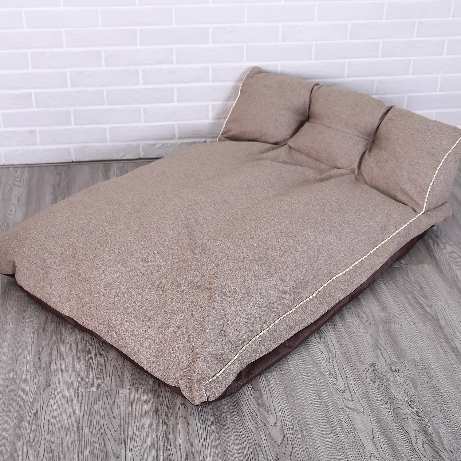 HOOPET Kutyafekhely, kutyaágy Kávébarna színben L méretben (DOG-BED-61072-COFFEE-L)