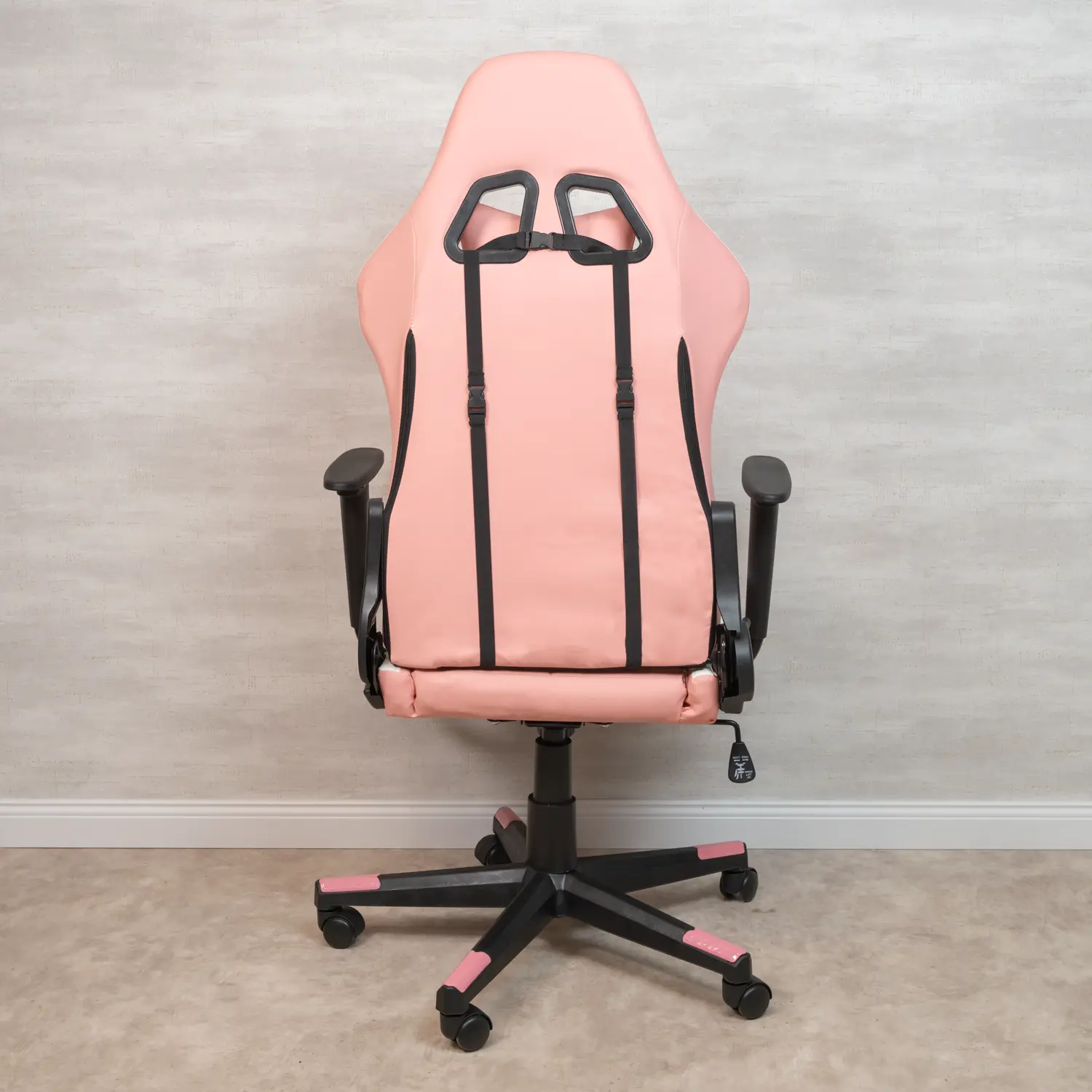Warrior gamer szék, forgószék rózsaszín-fehér (GAMER-ARROW-PINK)