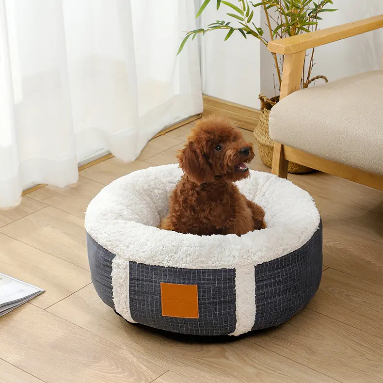 Kutyafekhely, kutyaágy, macsaka fekhely, macskaágy sötétszürke 60cm L (A015-DARK-GREY-60)