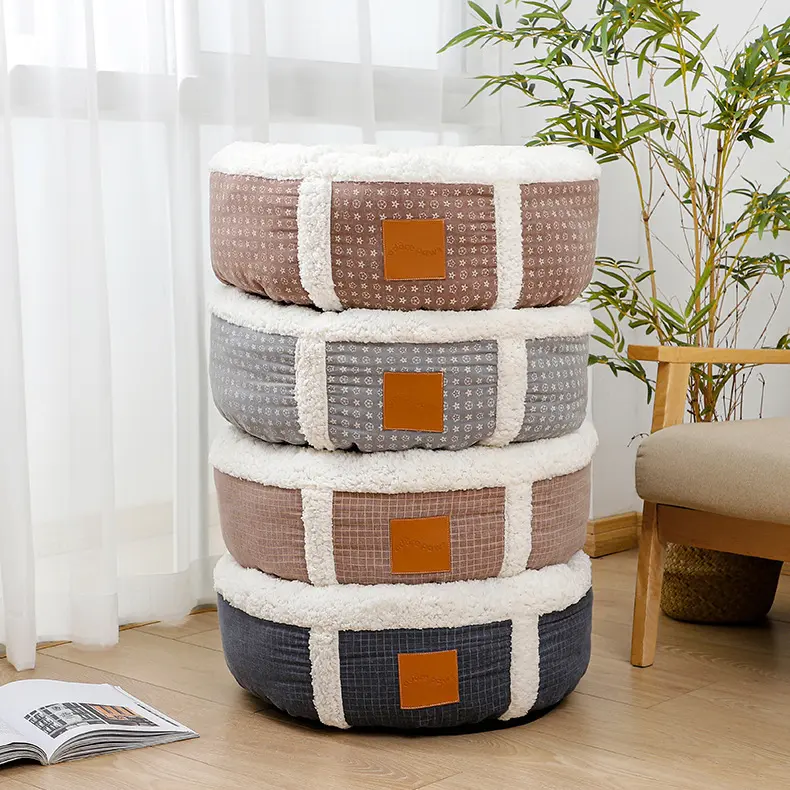 Kutyafekhely, kutyaágy, macsaka fekhely, macskaágy világosszürke 60cm L (A015-GREY-60)