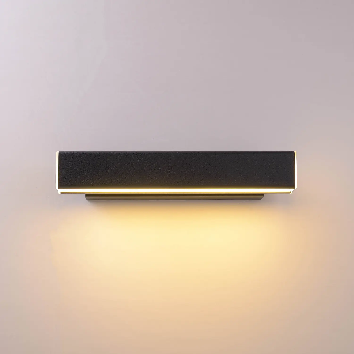 Vonkajšie nástenné LED svietidlo, 6W čierne, IP65 vodotesné (OUTDOOR-LED-1038-BLACK)