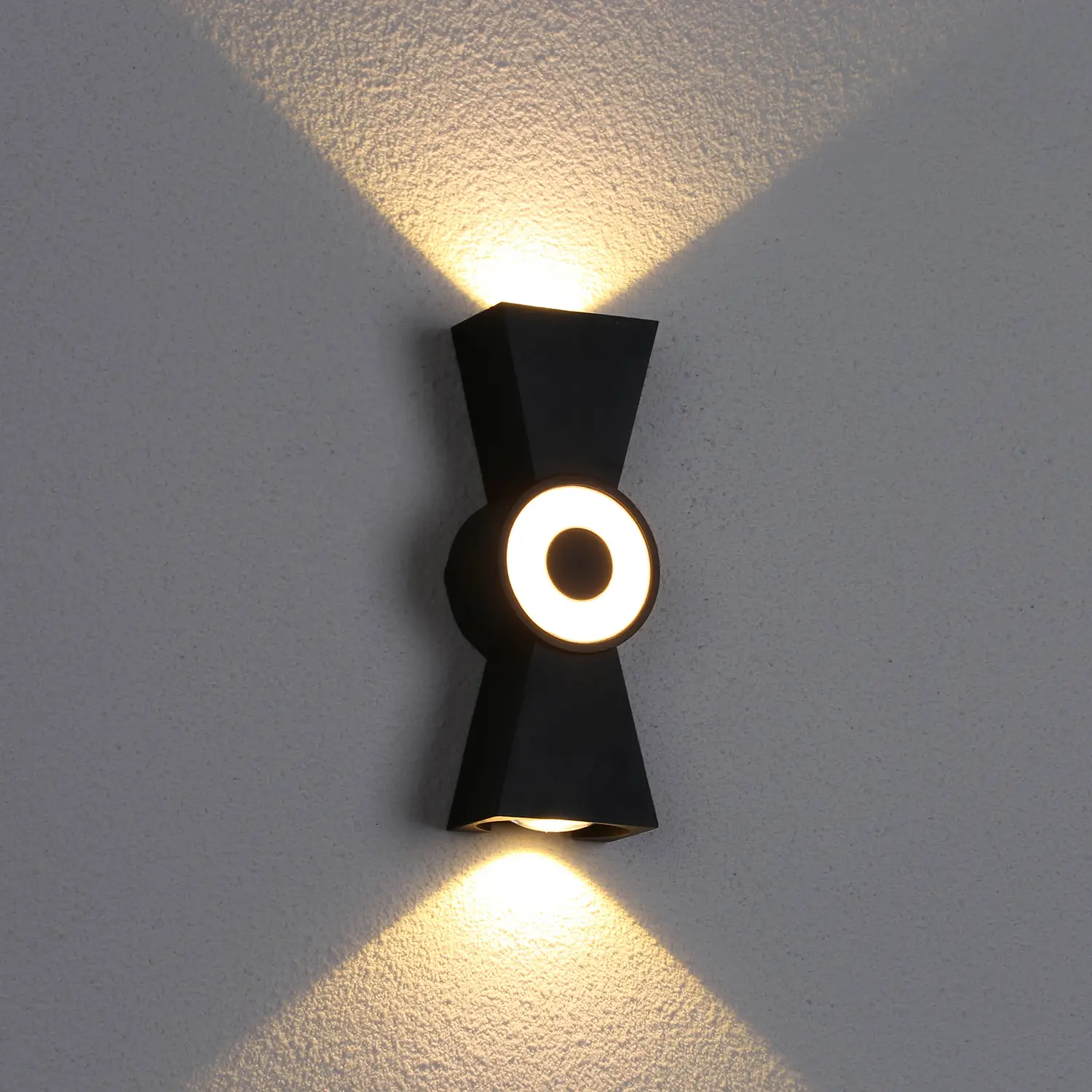 Kültéri fali LED lámpa 12W fekete IP65 vízálló (OUTDOOR-LED-1032-BLACK)