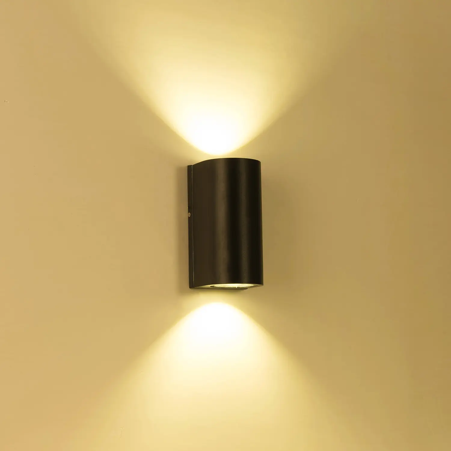 Kültéri fali LED lámpa 6W fekete IP65 vízálló (OUTDOOR-LED-1009-BLACK)