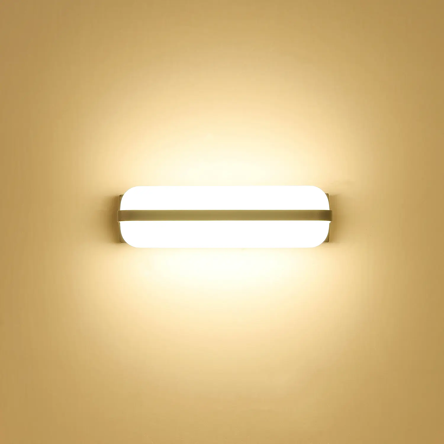 Kültéri fali LED lámpa 24W fekete IP65 vízálló (OUTDOOR-LED-612-BLACK)