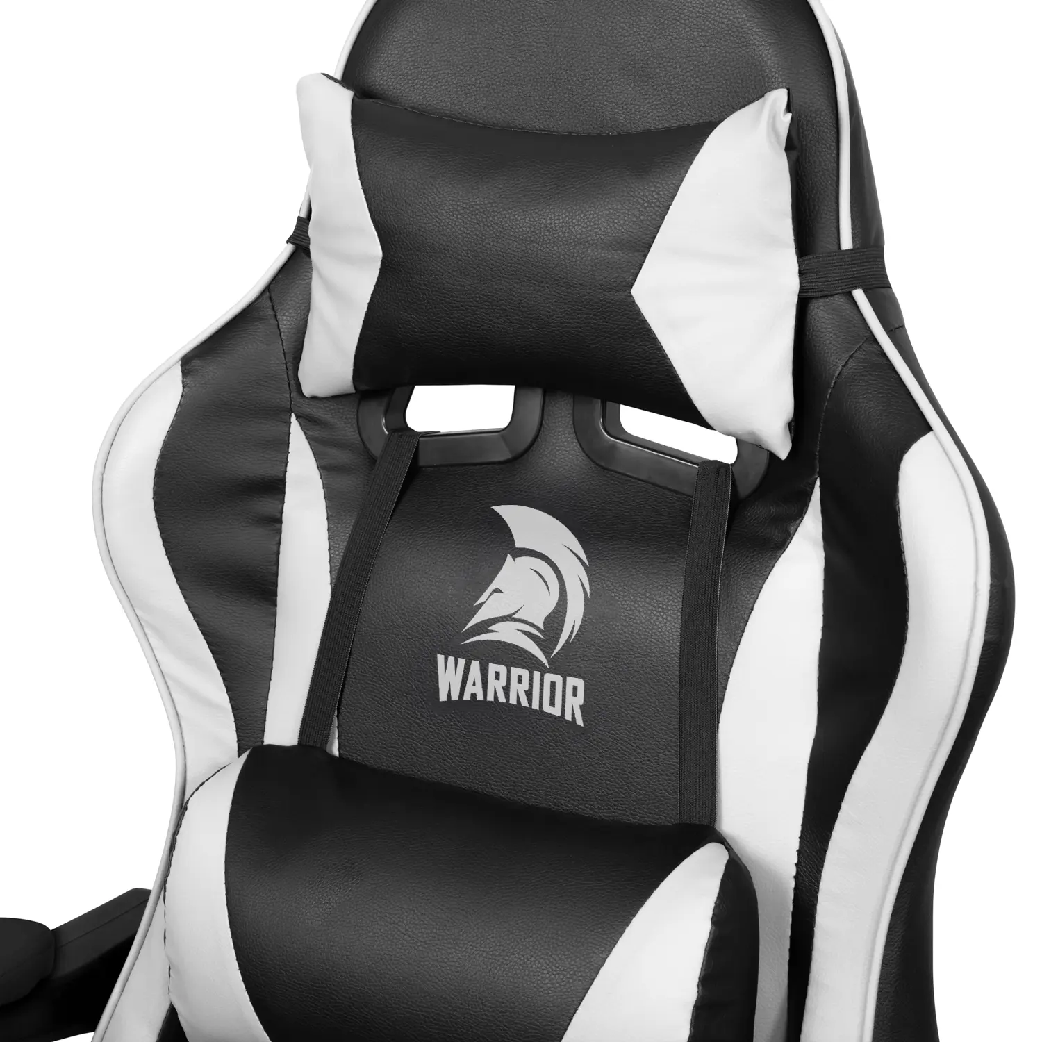 Herná stolička Warrior, otočná stolička biela (GAMER-BASIC-1-WHITE)