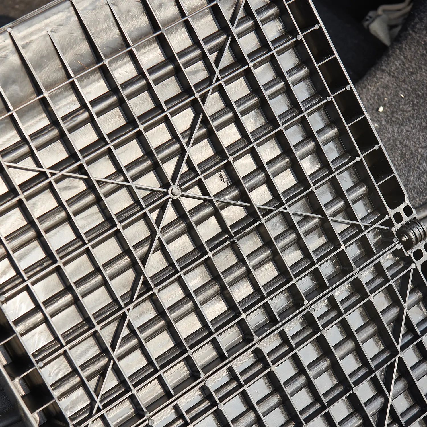 Összecsukható kutyarámpa, rámpa kisállatoknak fekete színben (XDB-440-pet-ladder-black)