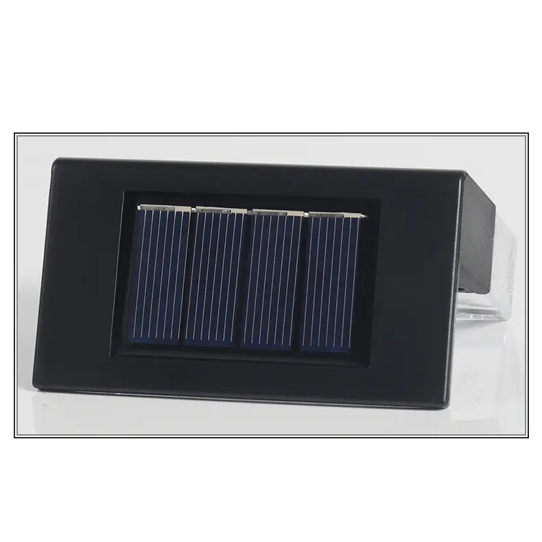 Napelemes RGB kültéri lépcső lámpa, lépcsővilágítás 4db-os vízálló (SL-6156-solar-deck-lamp)