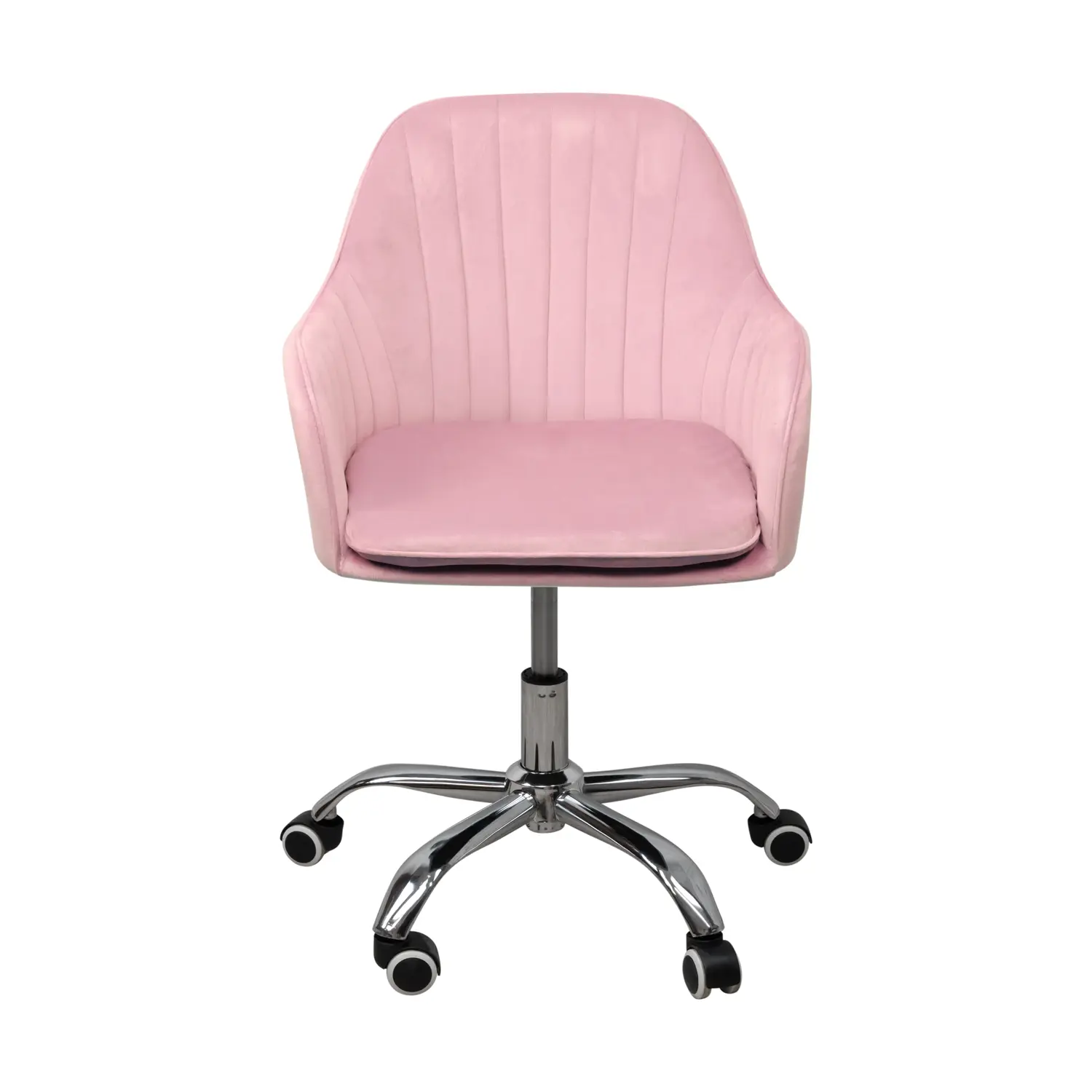 Gurulós szék, irodai szék rózsaszín 2db-os kiszerelés (GURULÓS-SZÉK-1-RÓZSASZÍN)