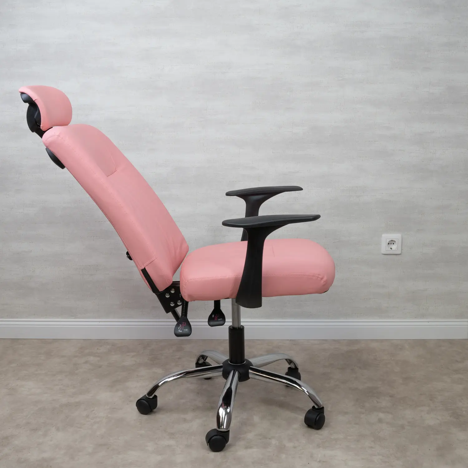 Irodai szék, forgószék rózsaszín (computer-chair-pink-irodai-szék-3)