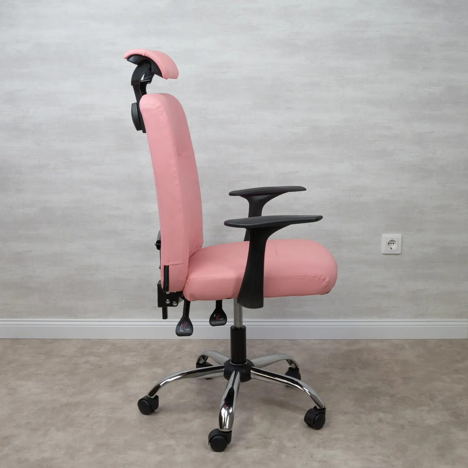 Irodai szék, forgószék rózsaszín (computer-chair-pink-irodai-szék-3)