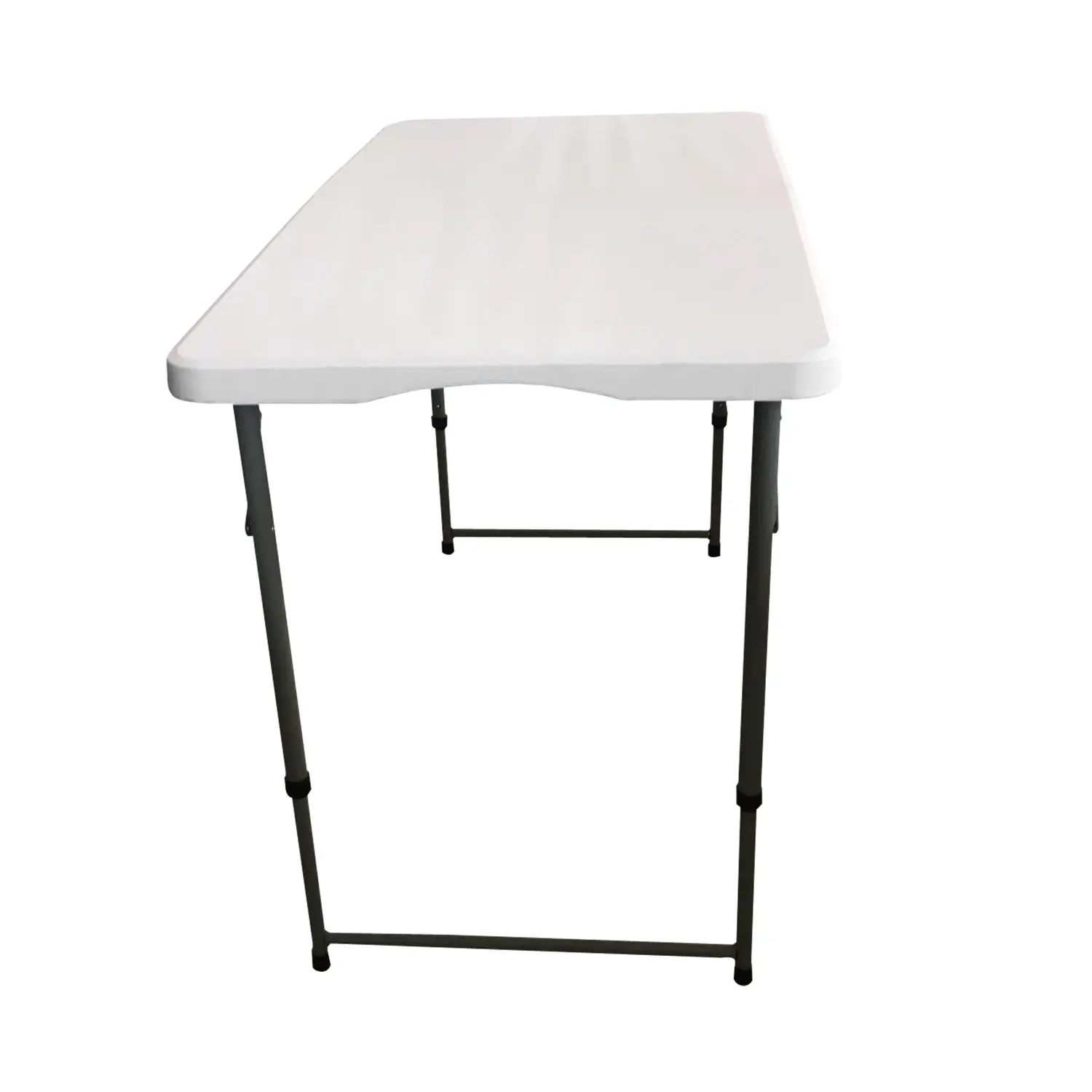 Összecsukható kemping asztal, kerti asztal 120x60cm fehér (KL-Z120A)